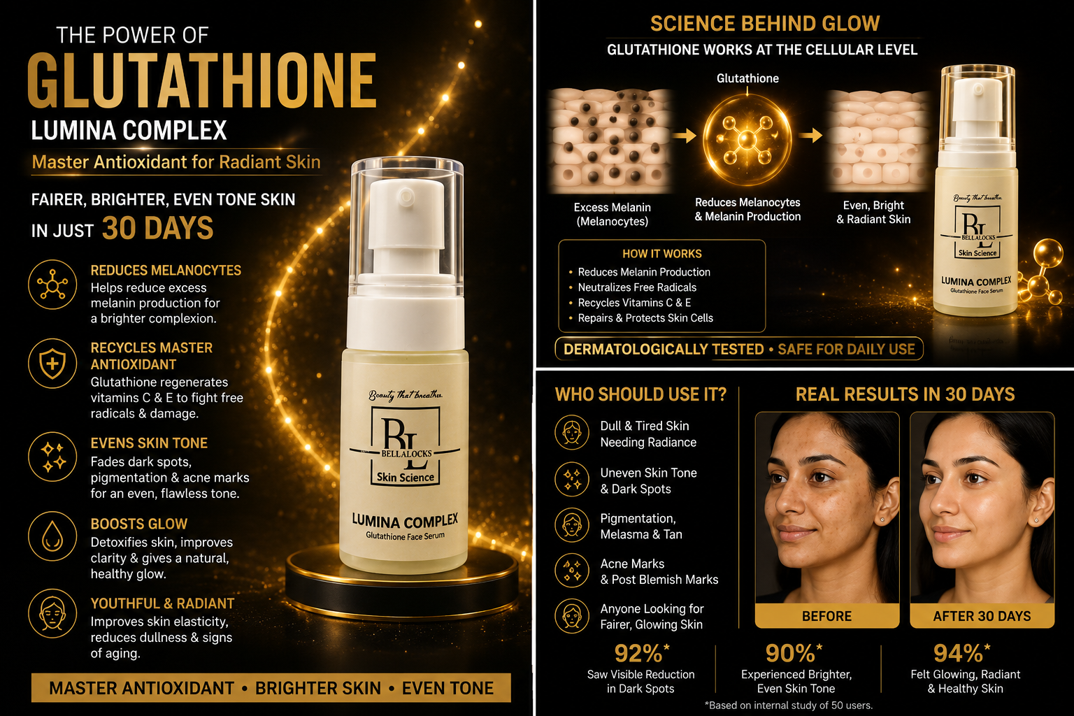 BellaLocks Glutathione