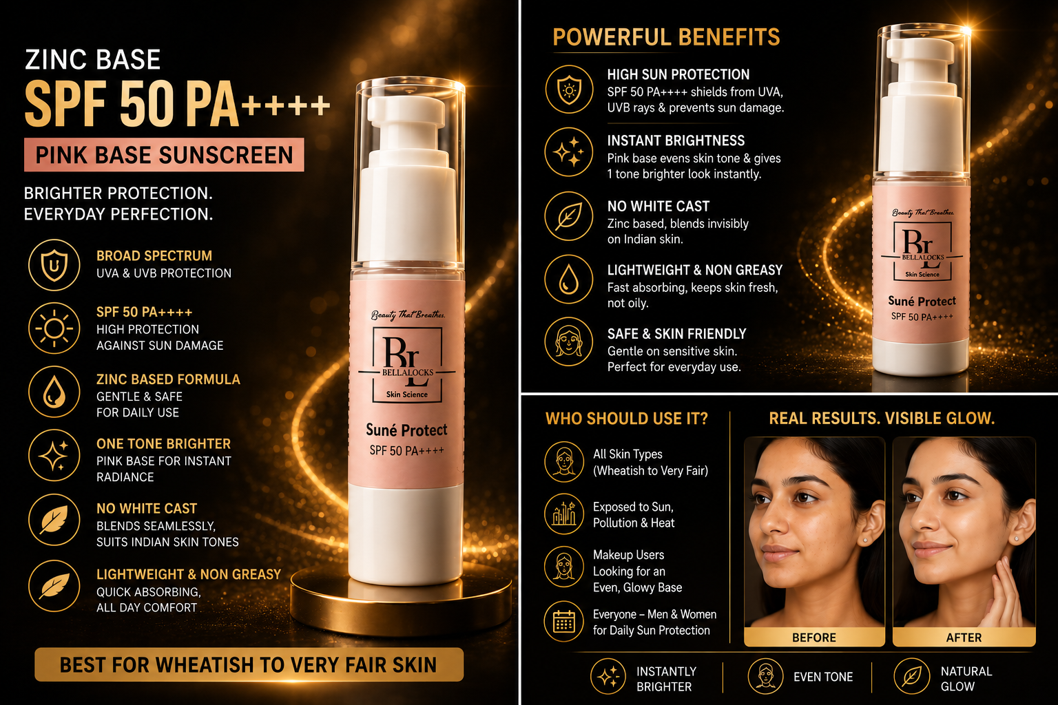 BellaLocks Tinted SPF 50