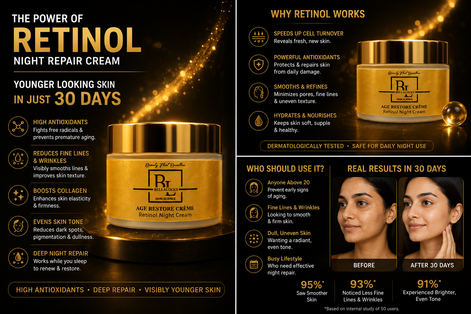 BellaLocks Age Restore Crème